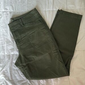 High-Waisted Pixie Skinny Ankle Pants